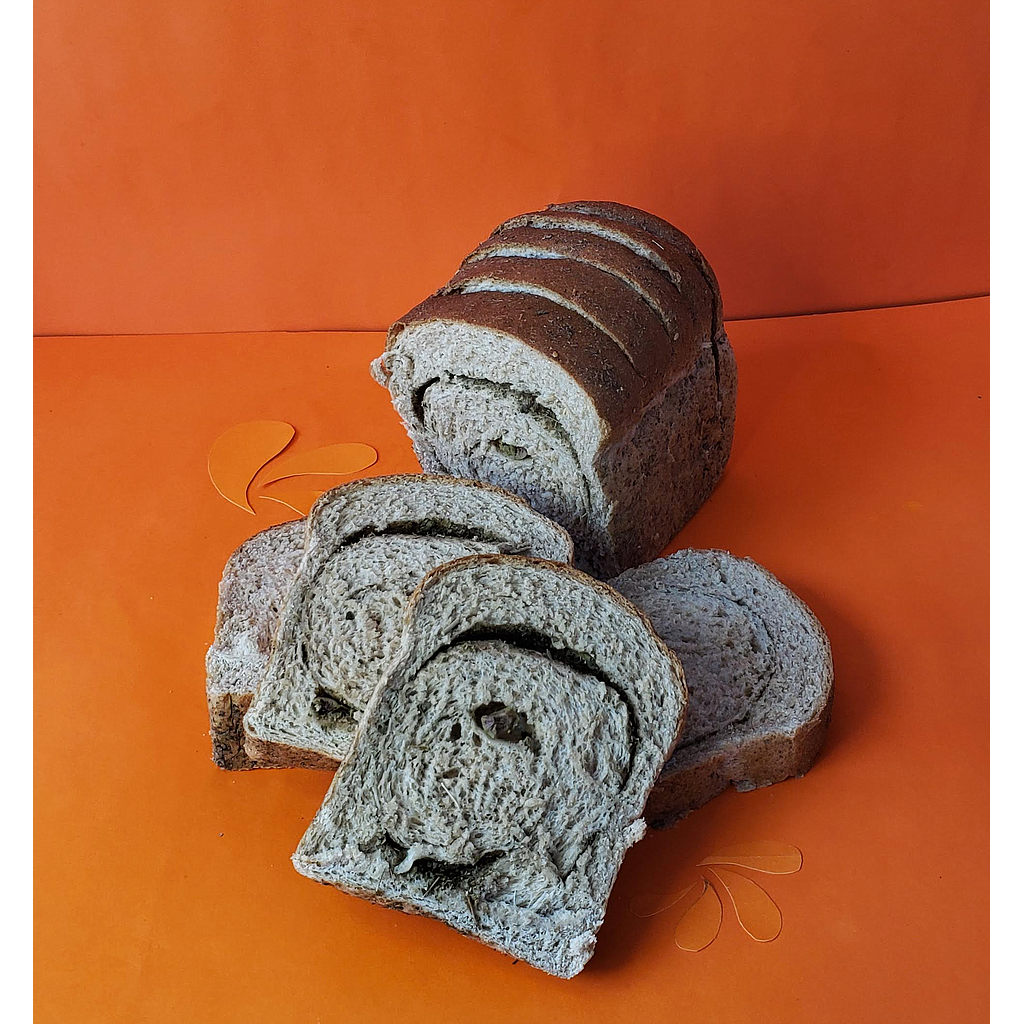 Pan con Orégano y Aceituna Tajado 700 g