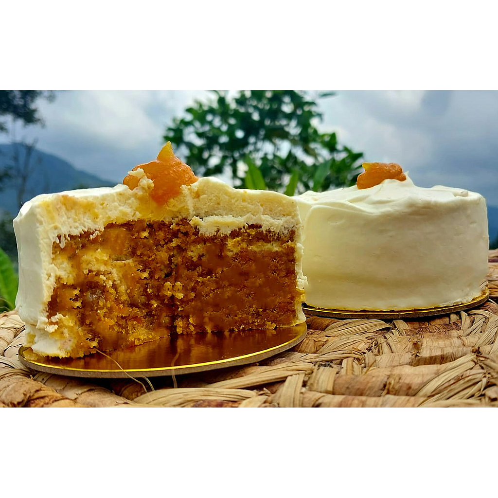 Postre Individual de Zanahoria